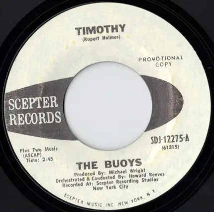 The Buoys - Timothy / Timothy (Edited, Bleeped Out)