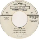 7inch Vinyl Single - The Burton Sisters With Joe Reisman And His Orchestra - Wabash Blues / Please Don't Touch