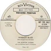 The Burton Sisters - Wabash Blues / Please Don't Touch