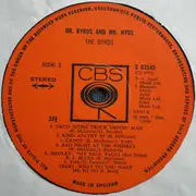 LP - The Byrds - Dr. Byrds & Mr. Hyde