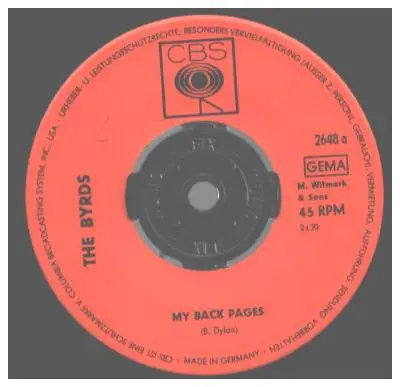 The Byrds - My Back Pages