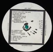 LP - The Godz - Contact High With The Godz - 1st US Press, Mono, Misprint on Sleeve