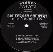 LP - The Goins Brothers - Bluegrass Country