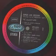 LP - The Golden Cups - Super Live Session - Pokora 1001. Japanese. Red Vinyl