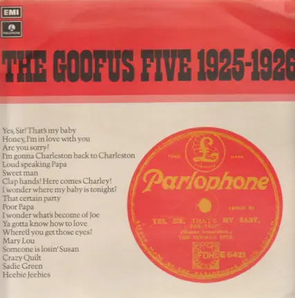 The Goofus Five - 1925-1926
