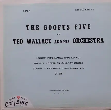 The Goofus Five And Ted Wallace & His Orchestra - Fourteen Performances 1927