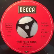 7inch Vinyl Single - The Goons - Ying Tong Song  /  I'm Walking Backwards For Christmas