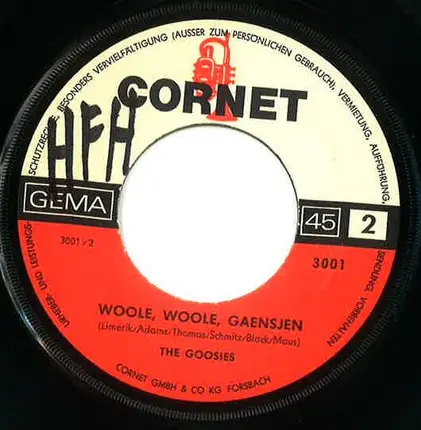 The Goosies - Mini-Minirock / Woole, Woole, Gaensjen