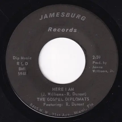 The Gospel Diplomats - Trouble In This Land / Here I Am