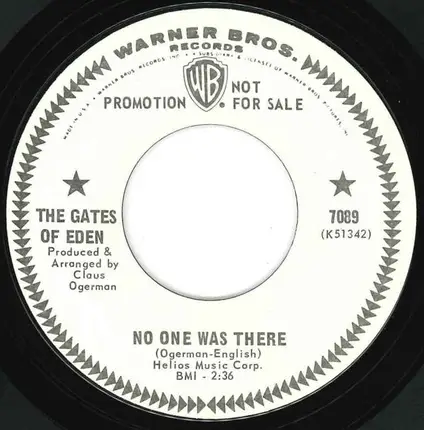 The Gates Of Eden - No One Was There / Elegy