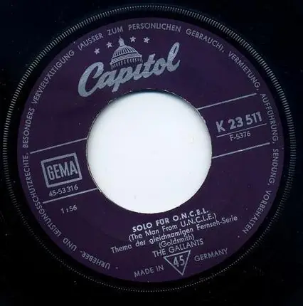 The Gallants - The Man From U.N.C.L.E.