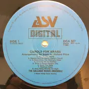 LP - The Galliard Brass Ensemble - Carols For Brass