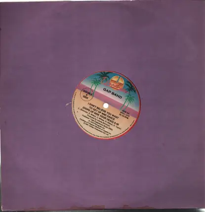 The Gap Band - Burn Rubber b/w Oops Up Side Your Head