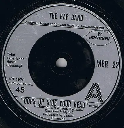 The Gap Band - Oops Up Side Your Head / The Boys Are Back In Town