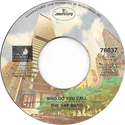 The Gap Band - I Don't Believe You Want To Get Up And Dance (Oops, Up Side Your Head)