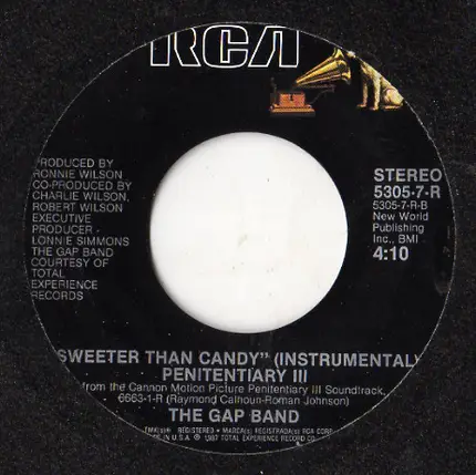 The Gap Band - Sweeter Than Candy
