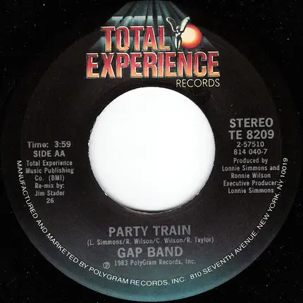 The Gap Band - Party Train (The Special Party Train Dance Mix)