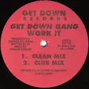 12inch Vinyl Single - The Get Down Gang - Work It