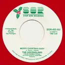 7inch Vinyl Single - The Geezinslaws - Lighten Up It's Christmas / Merry Christmas Baby - Red Translucent