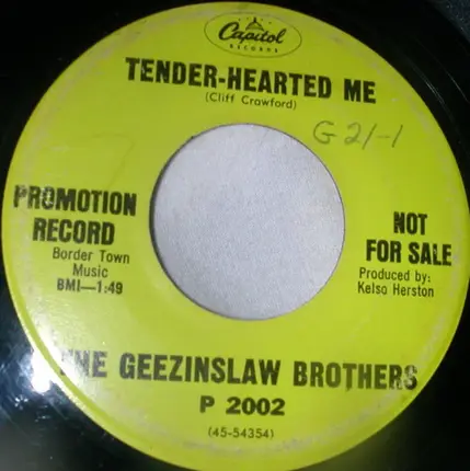 The Geezinslaw Brothers - Chubby