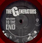 LP - The Generators - Welcome To The End - Ltd Ed. Red clear vinyl