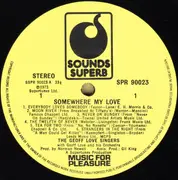 LP - The Geoff Love Singers With Geoff Love & His Orchestra - The Singers And The Song - Somewhere My Love
