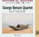 CD - The George Benson Quartet - Live At 'Casa Caribe' Volume 2