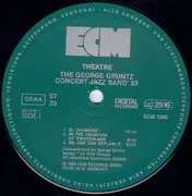 LP - The George Grunt Concert Jazz Band '83 - Theatre