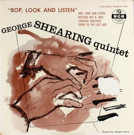 The George Shearing Quintet - Bop, Look And Listen