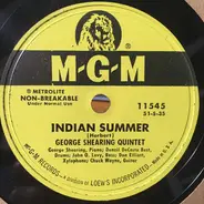 The George Shearing Quintet - Indian Summer / Appreciation