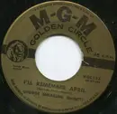 7inch Vinyl Single - The George Shearing Quintet - I'll Remember April/Jumping with Symphony Sid
