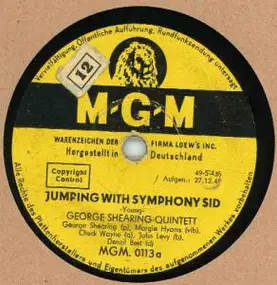 George Shearing - Jumping With Symphony Sid / I'll Remember April