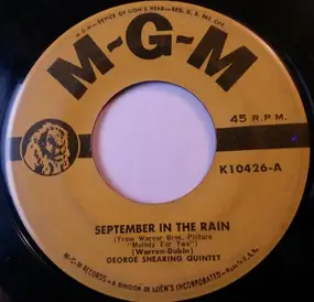 George Shearing - September In The Rain