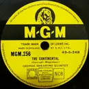 Schellack - The George Shearing Quintet - The Continental / East Of The Sun (West Of The Moon)