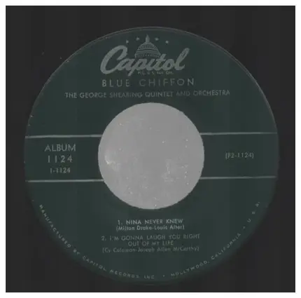 The George Shearing Quintet - Blue Chiffon