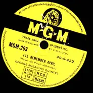 The George Shearing Quintet - I'll Remember April / Jumping With Symphony Sid