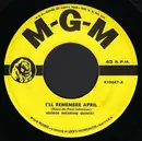 7inch Vinyl Single - The George Shearing Quintet - I'll Remember April