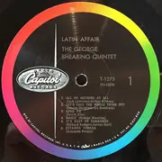 LP - The George Shearing Quintet - Latin Affair - Mono