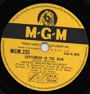 The George Shearing Quintet - September In The Rain / Bop, Look And Listen