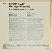 LP - The George Shearing Quintet - Strolling With George Shearing