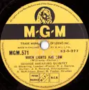 Schellack - The George Shearing Quintet - When Lights Are Low / Lullaby Of Birdland