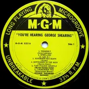 LP - The George Shearing Quintet - You're Hearing George Shearing And His Quintet