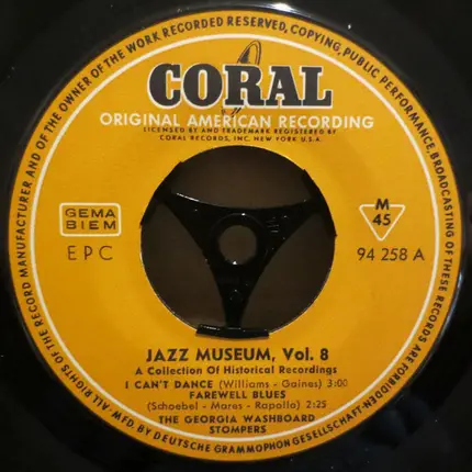 The Georgia Washboard Stompers - Jazz Museum 8