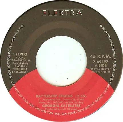The Georgia Satellites - Battleship Chains