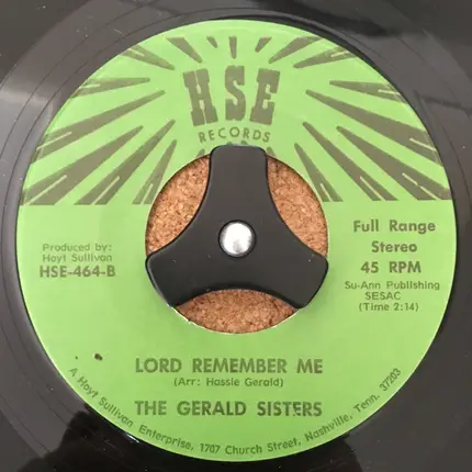 The Gerald Sisters - The Race / Lord, Remember Me