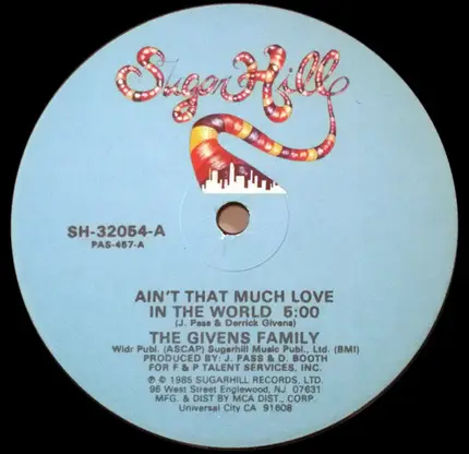 The Givens Family - Ain't That Much Love In The World