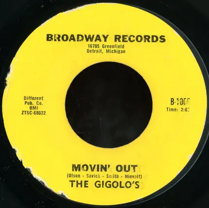 The Gigolo's - Black And Blue