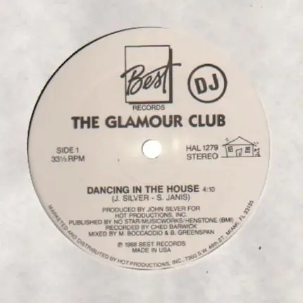 The Glamour Club - Dancing In The House