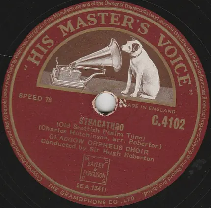 The Glasgow Orpheus Choir - Stracathro