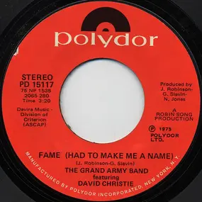 David Christie - Fame (Had To Make Me A Name)